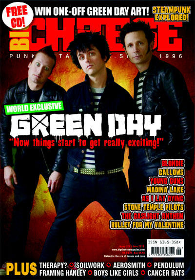 green day Big Cheese Magazine