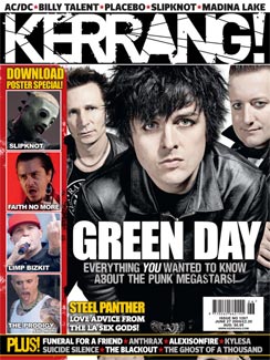 Green Day Kerrang Magazine